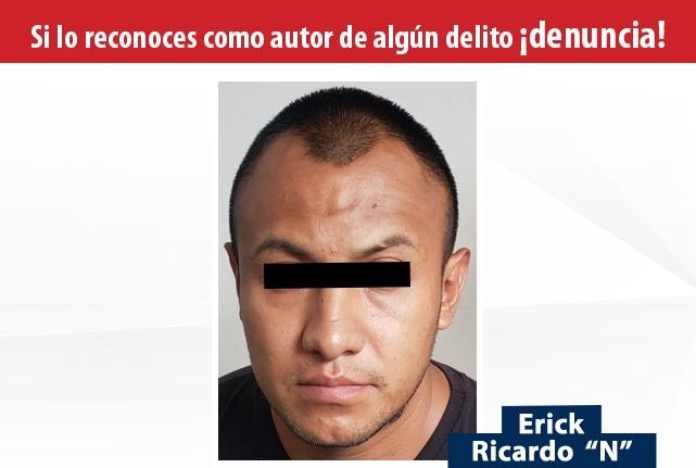 Fiscalía Guerrero logra vinculación de Erick Ricardo N como probable