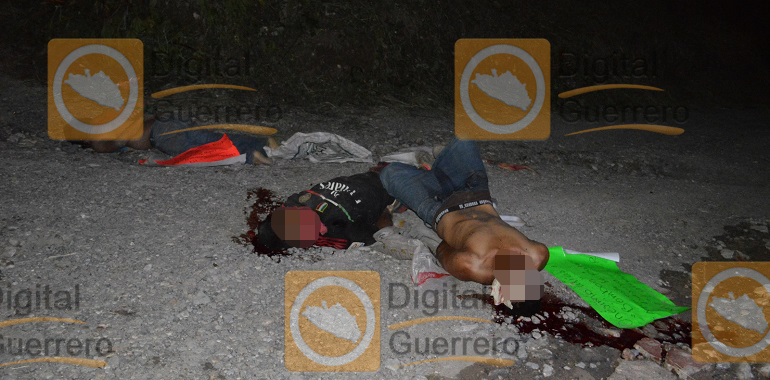 Localizan a tres hombres ejecutados en Chilpancingo