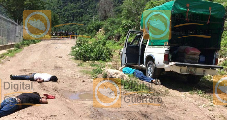 ejecuta a tres hombres en Zitlala