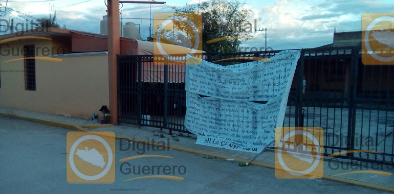 Dejan narco manta en Iguala, grupo armado asegura la paz al haber “limpiado” la plaza