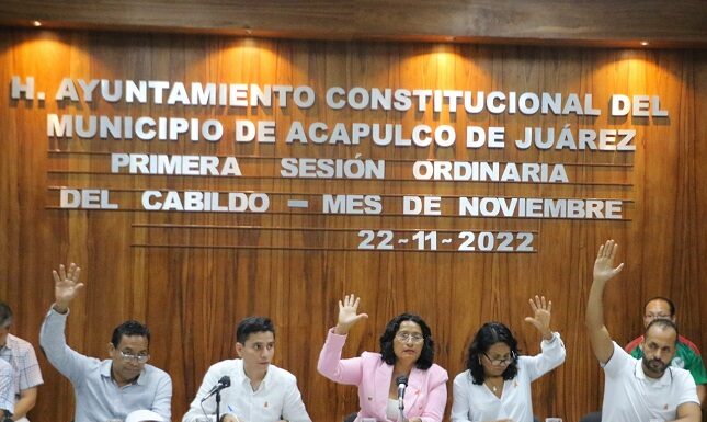 Encabeza Abelina López Sesión de Cabildo de noviembre