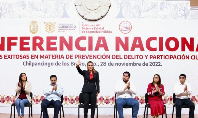 Inaugura la gobernadora la Conferencia Nacional: “Prácticas exitosas en materia de prevención del delito y participación ciudadana”