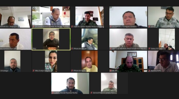 Reconoce Evelyn Salgado trabajo y compromiso de la Mesa de Coordinación por mejorar la seguridad durante el 2022