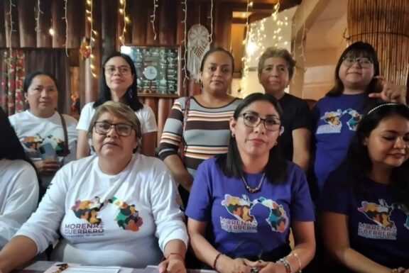 Morenas Guerrero cierran filas en apoyo a las Claudia Sheimbaun