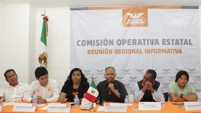 Movimiento Ciudadano es un partido socialdemócrata, con las puertas abiertas para los ciudadanos: José Manuel del Río Virgen