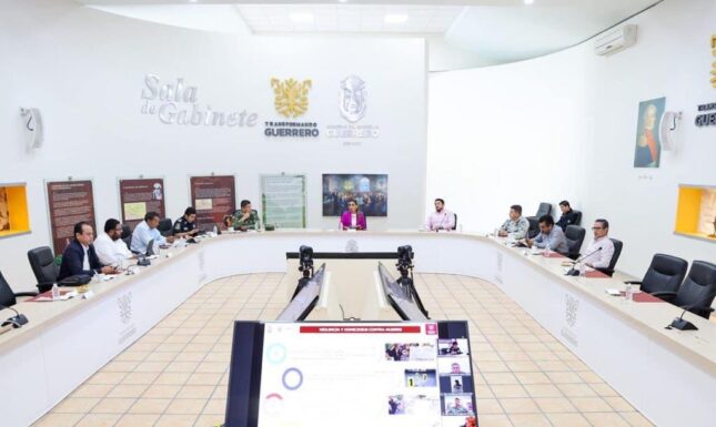Refuerza Evelyn Salgado con Mesa de Coordinación estrategia de seguridad en Guerrero