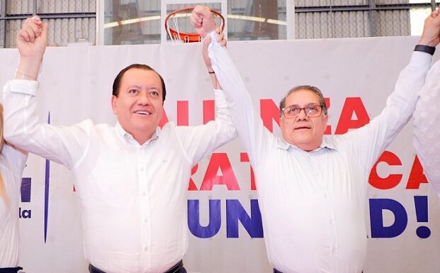 Firman Javier Saldaña y Roberto Rodríguez alianza estratégica por la unidad