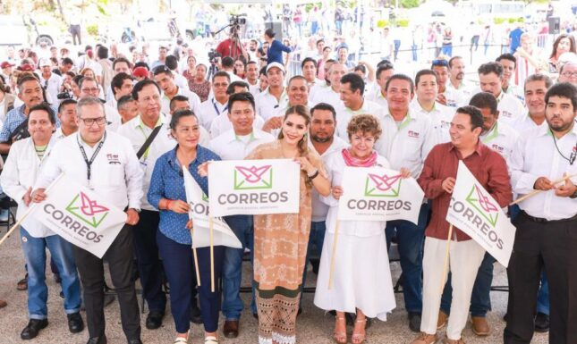 El Servicio Postal Mexicano es un símbolo de la modernidad y del trabajo en equipo: Evelyn Salgado