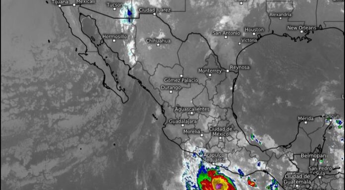 Tormenta Tropical “Otis” podría convertirse en huracán categoría uno durante las próximas horas