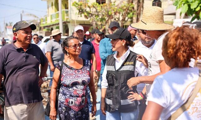 Supervisa la gobernadora Evelyn Salgado las acciones de limpieza en Playa Bonfil
