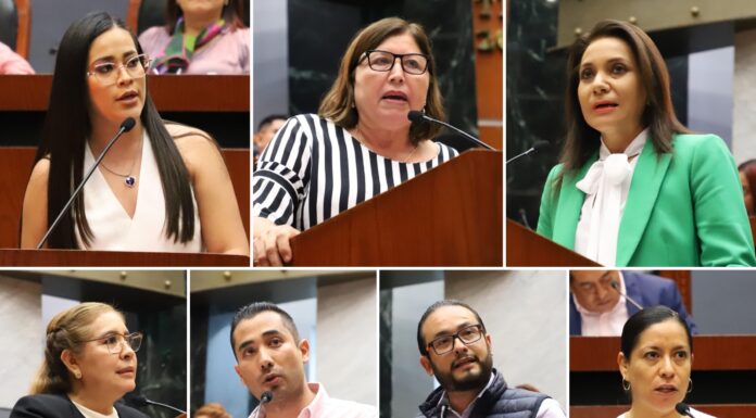Fijan postura Grupos y representaciones de Partido en el Congreso, por inicio de la LXIV Legislatura
