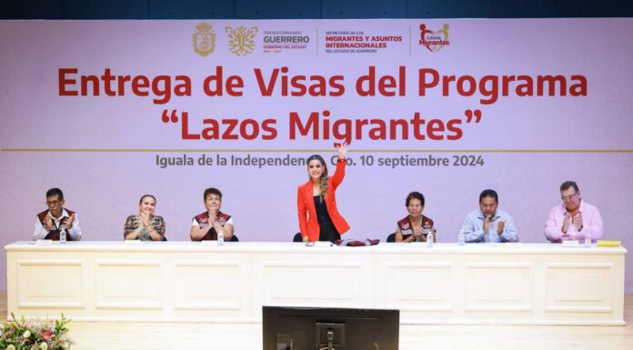 Evelyn Salgado entrega 189 visas del programa “Lazos Migrantes” en la región Norte de Guerrero