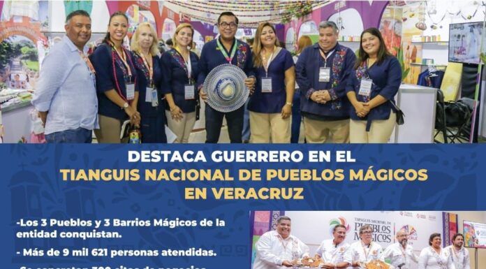 Logra Evelyn Salgado exitosa presencia de Guerrero en el Tianguis Nacional de Pueblos Mágicos celebrado en Veracruz