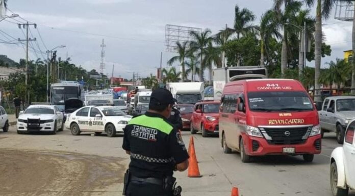 Refuerza Tránsito Estatal acciones de seguridad y apoyo a la ciudadanía en Acapulco