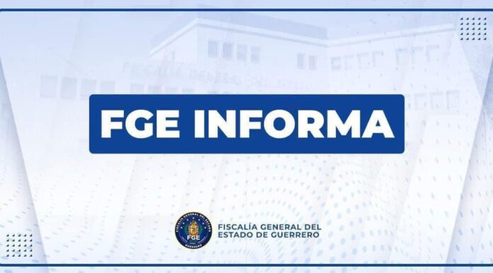 FGE Guerrero investiga homicidio calificado en Chilpancingo.