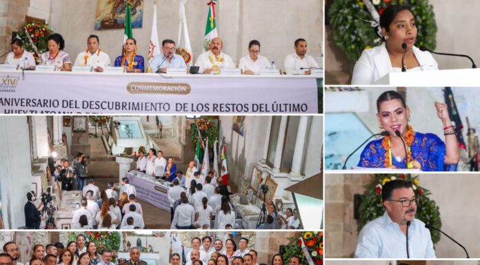 Cuauhtémoc encarna la dignidad de una Nación que supon forjarse como patria independiente y sus ideales deben mantenerse vigentes: Carabias