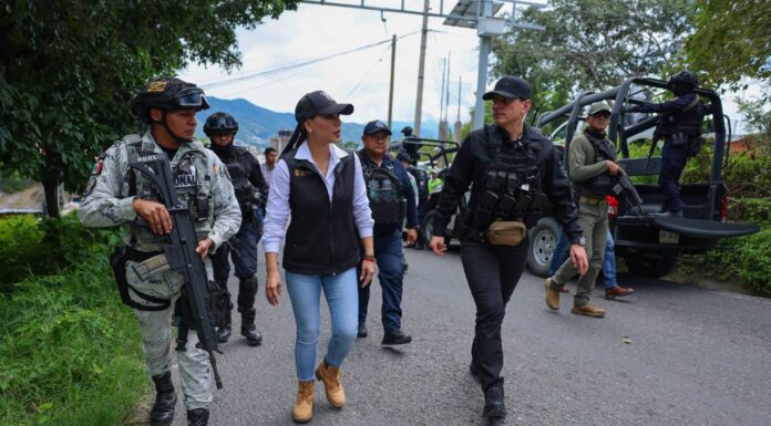 Gobernadora Evelyn Salgado refuerza operativos de seguridad en Chilpancingo