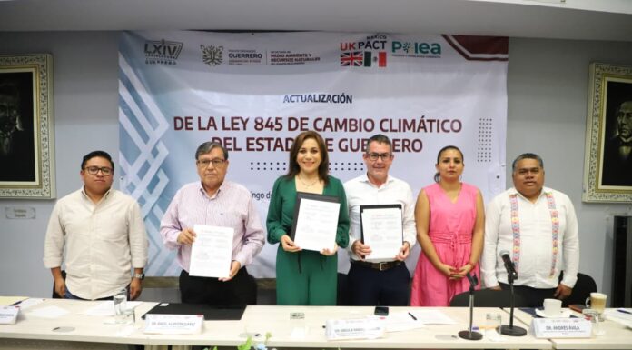 Guerrero impulsa acciones legislativas para hacer frente al cambio climático