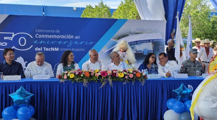 Celebran 50 años de fundación del TecNM Acapulco