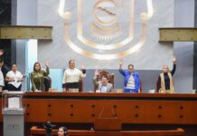 Evelyn Salgado reconoce al Congreso por aprobar reformas enviadas contra la extorsión en Guerrero