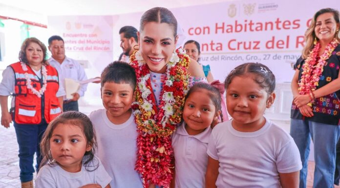 Estamos trabajando con el corazón y sin descanso para lograr la justicia, bienestar y desarrollo de Guerrero: Evelyn Salgado