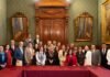 Evelyn Salgado participa en reunión nacional del IMSS Bienestar encabezada por la presidenta Claudia Sheinbaum