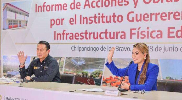Evelyn Salgado impulsa más de mil 500 obras educativas con inversión histórica de 2 mil 300 MDP en Guerrero