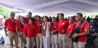 Encabeza la Gobernadora Evelyn Salgado Pineda el festejo estatal por el Día de La y El Bombero