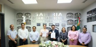 Acompaña diputado Joaquín Badillo en el proceso de entrega-recepción de la Mesa Directiva